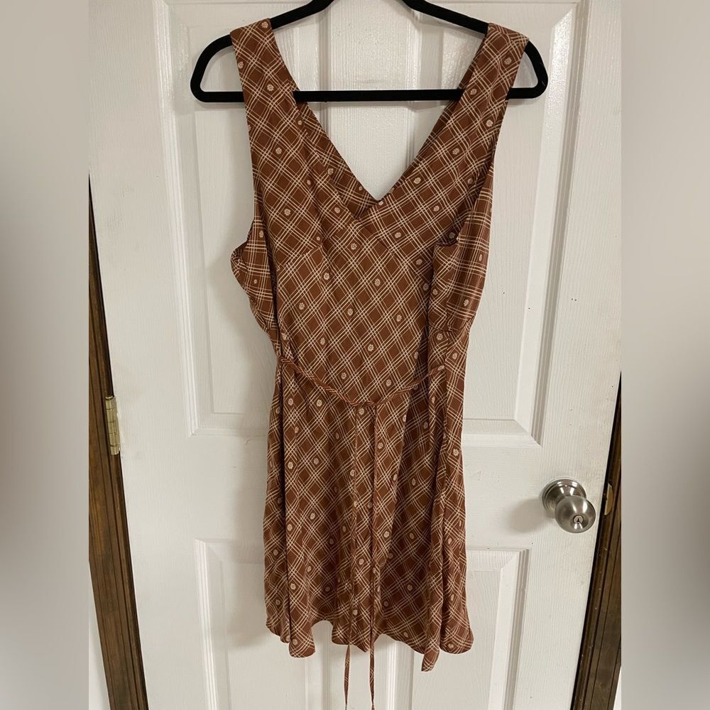 Halter top mini dress